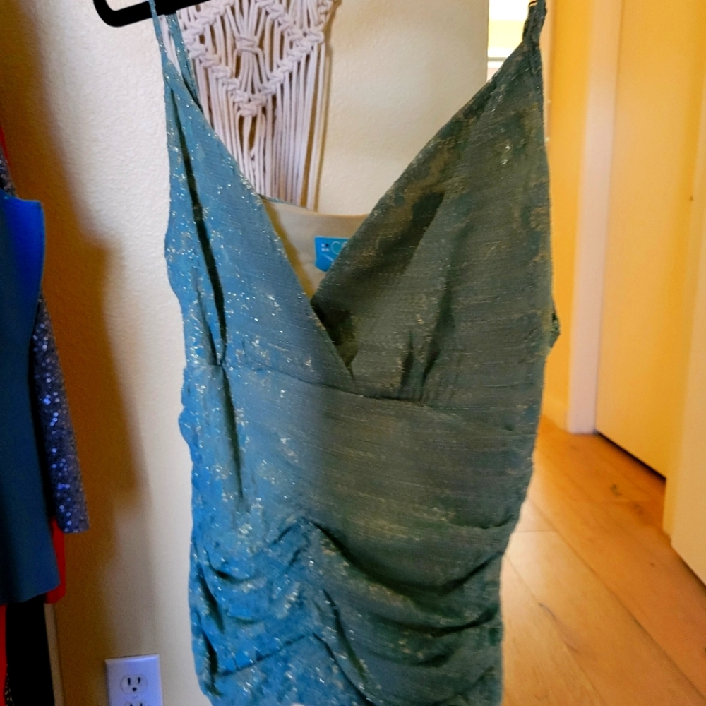 Ruched lace camisole